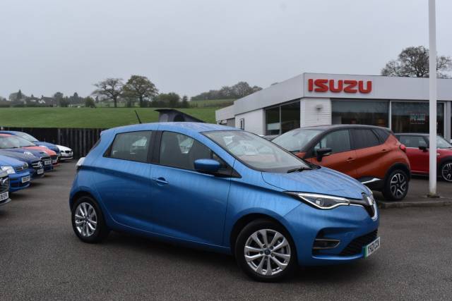Renault Zoe R110 52kWh Iconic Auto 5dr (i) Hatchback Electric Blue