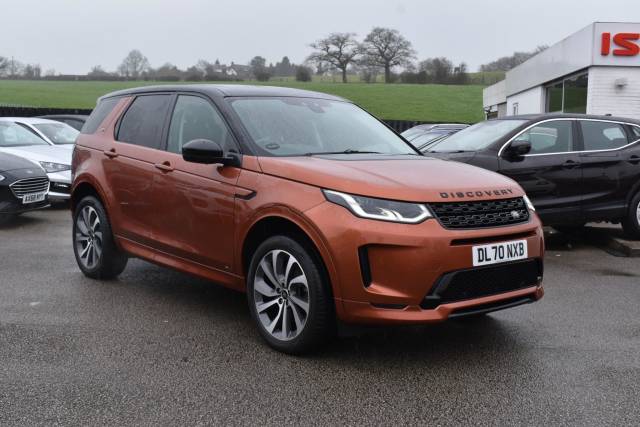 Land Rover Discovery Sport 1.5 P300e 12.2kWh R-Dynamic HSE Auto 4WD Euro 6 (s/s) 5dr (5 Seat) SUV Hybrid Orange