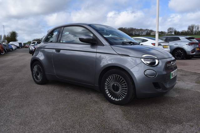 Fiat 500e 42kWh Icon Auto 3dr Hatchback Electric Grey