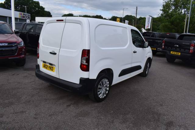 2021 Peugeot Partner 1.5 BlueHDi 1000 Professional Premium Standard Panel Van SWB Euro 6 5dr