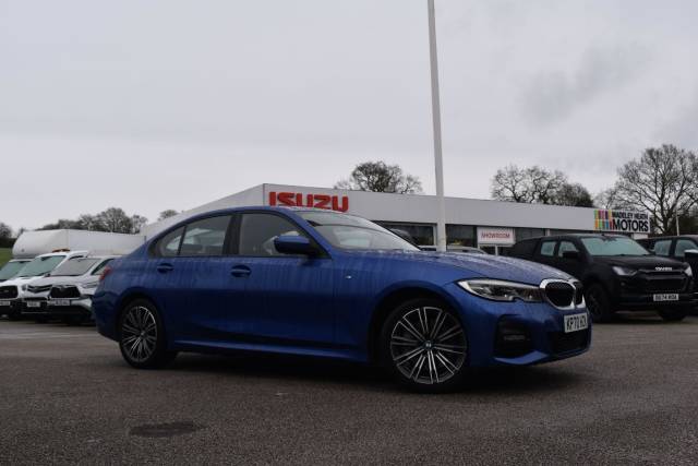 BMW 3 Series 2.0 330e 12kWh M Sport Auto Euro 6 (s/s) 4dr Saloon Hybrid Blue