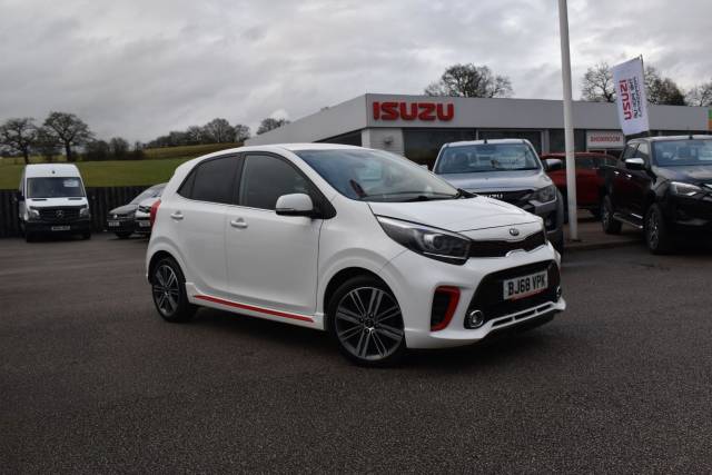 Kia Picanto 1.25 GT-Line Euro 6 5dr Hatchback Petrol White
