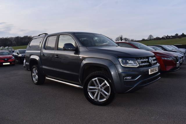 Volkswagen Amarok 3.0 TDI V6 BlueMotion Tech Highline Auto 4Motion Euro 6 (s/s) 4dr Pickup Diesel Grey
