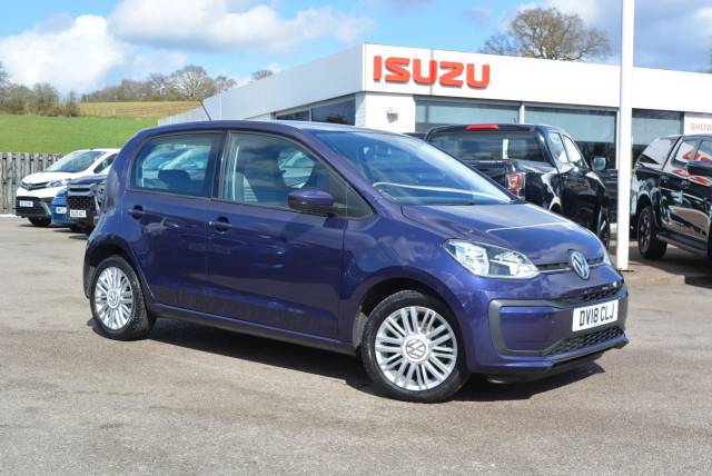 Volkswagen Up 1.0 Move up! Euro 6 (s/s) 5dr Hatchback Petrol Blue