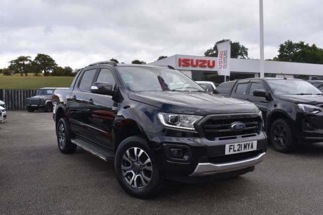 Ford Ranger 2.0 EcoBlue Wildtrak 4WD Euro 6 4dr Pickup Diesel Black