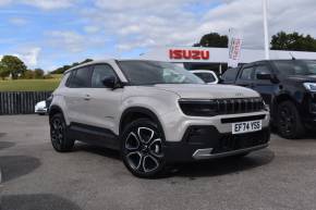 JEEP AVENGER 2025 (74) at Madeley Heath Motors Newcastle-under-Lyme