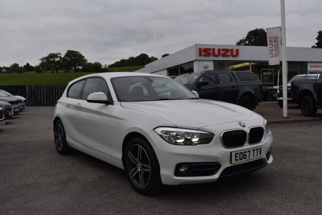 BMW 1 Series 2.0 118d Sport Auto Euro 6 (s/s) 3dr Hatchback Diesel White
