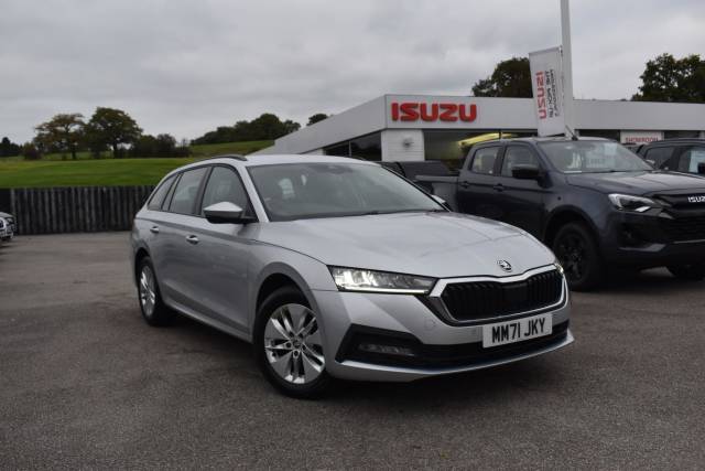 Skoda Octavia 1.0 TSI e-TEC MHEV SE Technology DSG Euro 6 (s/s) 5dr Estate Hybrid Silver