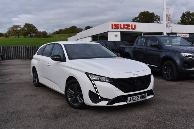 Peugeot 308 SW 1.5 BlueHDi Active Premium EAT Euro 6 (s/s) 5dr Estate Diesel White