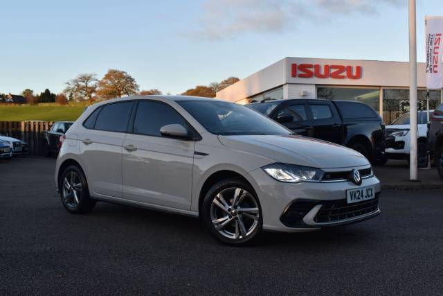 Volkswagen Polo 1.0 TSI R-Line DSG Euro 6 (s/s) 5dr Hatchback Petrol Grey