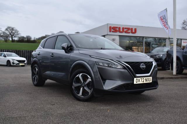 Nissan Qashqai 1.3 DIG-T MHEV N-Connecta Euro 6 (s/s) 5dr SUV Hybrid Grey