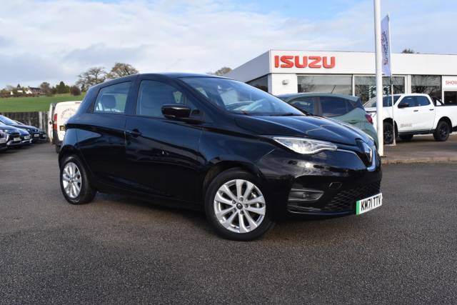 Renault Zoe R110 EV50 52kWh Iconic Auto 5dr (Rapid Charge) Hatchback Electric Black