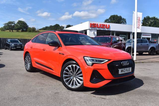 Audi E-tron 55 Launch Edition Sportback Auto quattro 5dr 95kWh SUV Electric Red