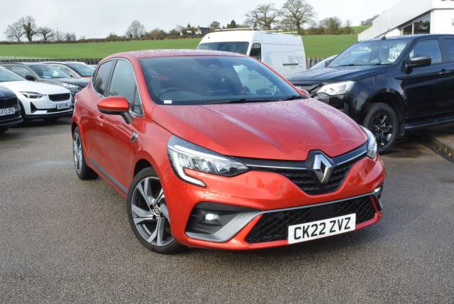Renault Clio 1.0 TCe RS Line Euro 6 (s/s) 5dr Hatchback Petrol Red