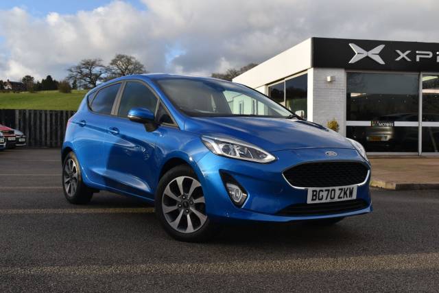 Ford Fiesta 1.0T EcoBoost Trend Euro 6 (s/s) 5dr Hatchback Petrol Blue
