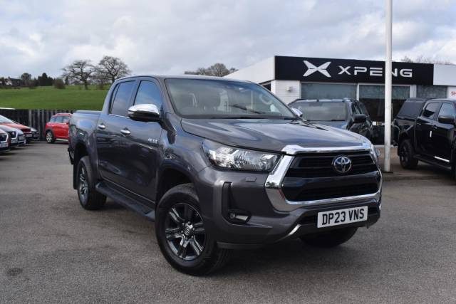 Toyota Hilux 2.4 D-4D Icon Auto 4WD Euro 6 (s/s) 4dr Pickup Diesel Grey