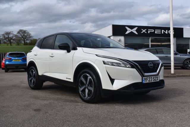 Nissan Qashqai 1.5 h e-POWER N-Connecta Auto Euro 6 (s/s) 5dr SUV Hybrid White