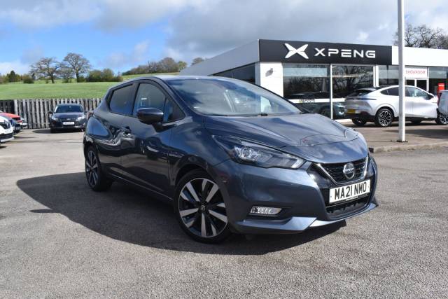 Nissan Micra 1.0 IG-T Tekna XTRON Euro 6 (s/s) 5dr Hatchback Petrol Grey