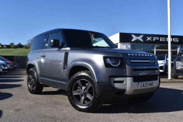 Land Rover Defender 90 3.0 D200 MHEV Hard Top SUV Auto 4WD SWB Euro 6 (s/s) 3dr SUV Diesel Grey