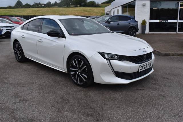 Peugeot 508 1.6 12.4kWh GT Fastback e-EAT Euro 6 (s/s) 5dr Hatchback Hybrid White