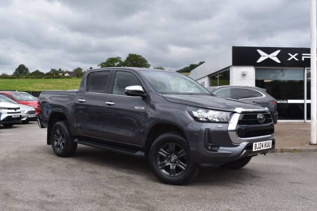 Toyota Hilux 2.4 D-4D Icon Auto 4WD Euro 6 (s/s) 4dr Pickup Diesel Grey