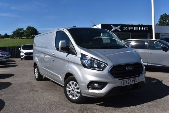 Ford Transit Custom 2.0 300 EcoBlue Limited L2 H1 Euro 6 (s/s) 5dr Panel Van Diesel Silver