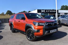 TOYOTA HILUX at Madeley Heath Motors Newcastle-under-Lyme