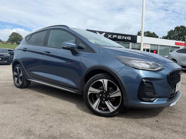 Ford Fiesta 1.0T EcoBoost Active Euro 6 (s/s) 5dr Hatchback Petrol Blue