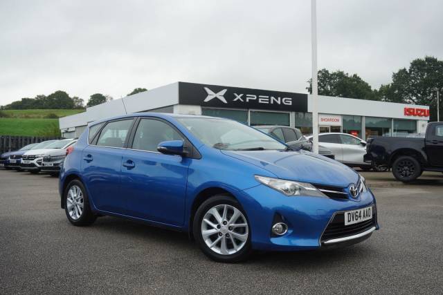 Toyota Auris 1.33 Dual VVT-i Icon Euro 5 (s/s) 5dr Hatchback Petrol Blue