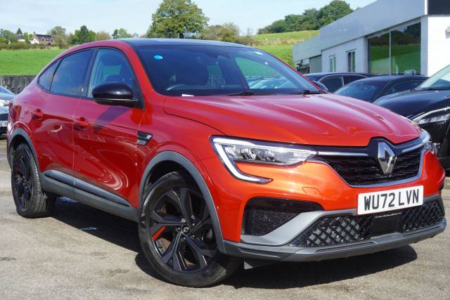 Renault Arkana 1.6 E-TECH r.s. line Auto 2WD Euro 6 (s/s) 5dr SUV Hybrid Red