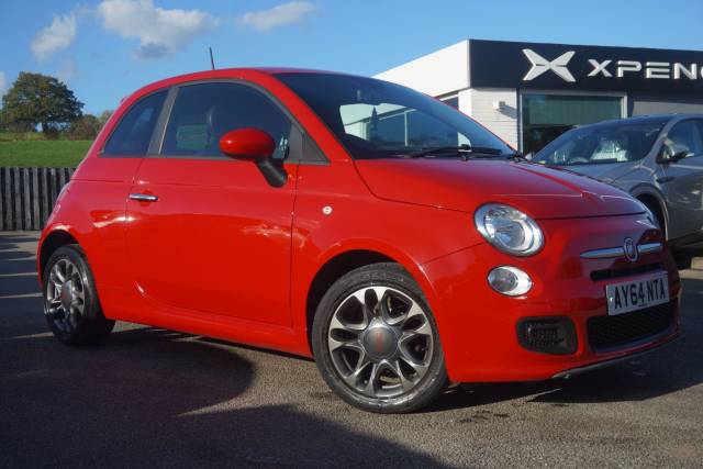 Fiat 500 1.2 S Euro 6 (s/s) 3dr Hatchback Petrol Red