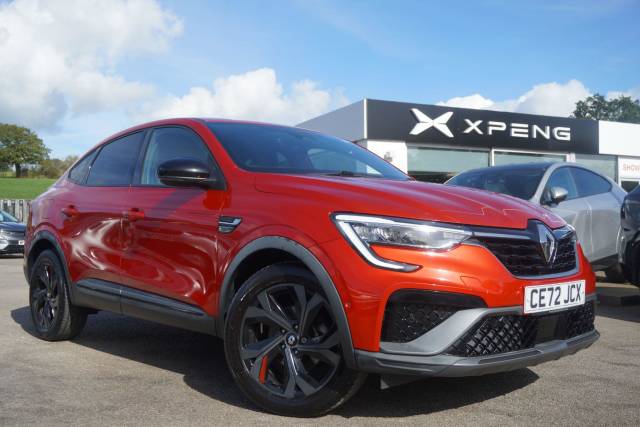 Renault Arkana 1.6 E-TECH r.s. line Auto 2WD Euro 6 (s/s) 5dr SUV Hybrid Red